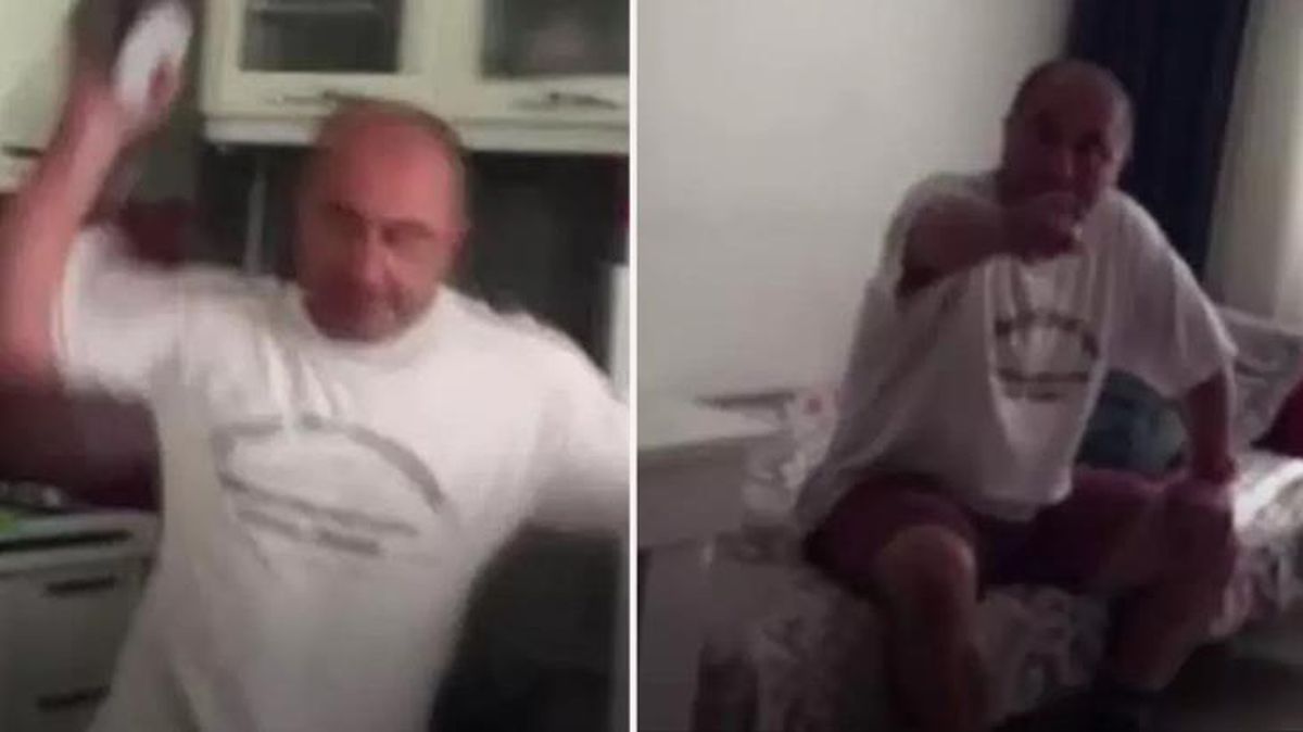 Bakırköy'de kiracısını zorla evden çıkarmaya çalışan ev sahibi zorbalığa soyundu! Dehşet anları kamerada