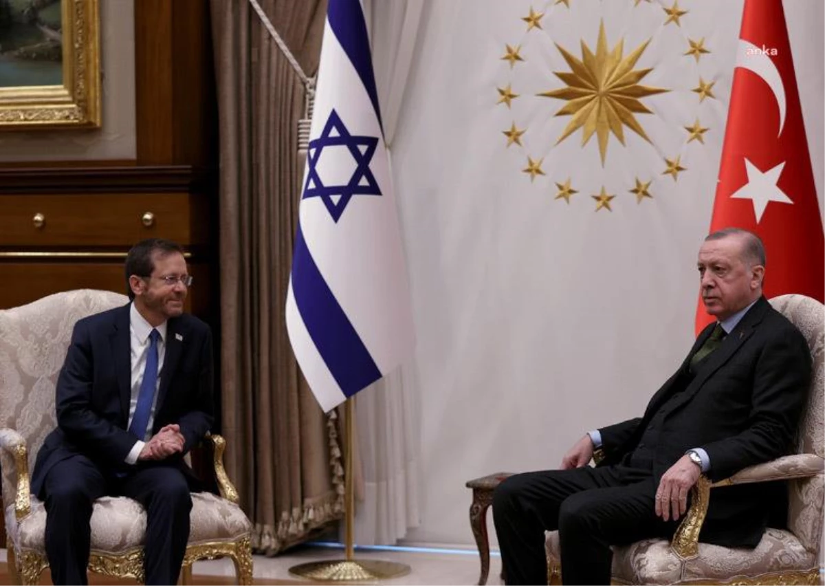 Cumhurbaşkanı Erdoğan, İsrail Cumhurbaşkanı Herzog ile Telefonda Görüştü