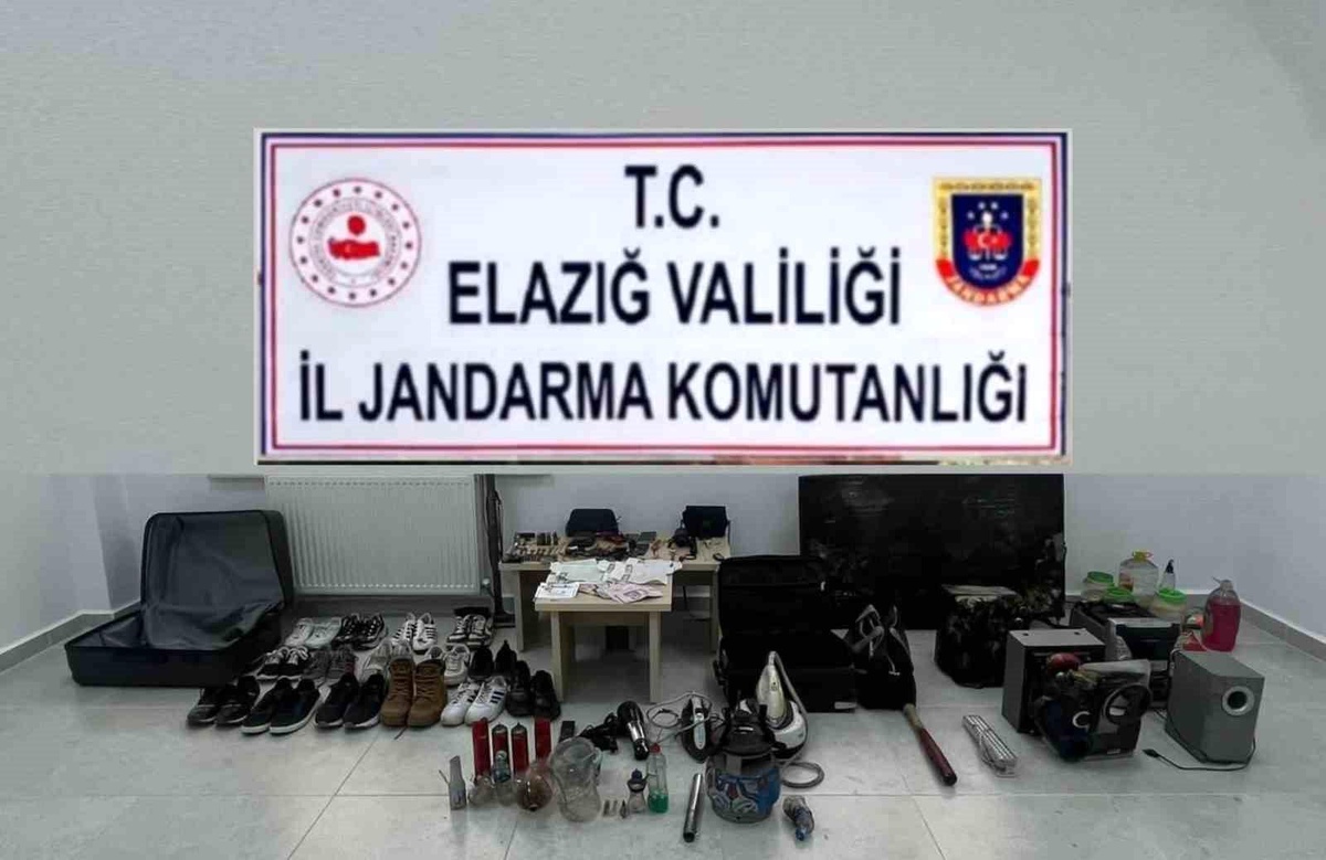 Elazığ\'da 7 hırsızlık olayına karışan 2 kişi yakalandı