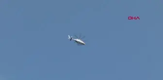 İstanbul'da helikopter destekli denetim yapıldı
