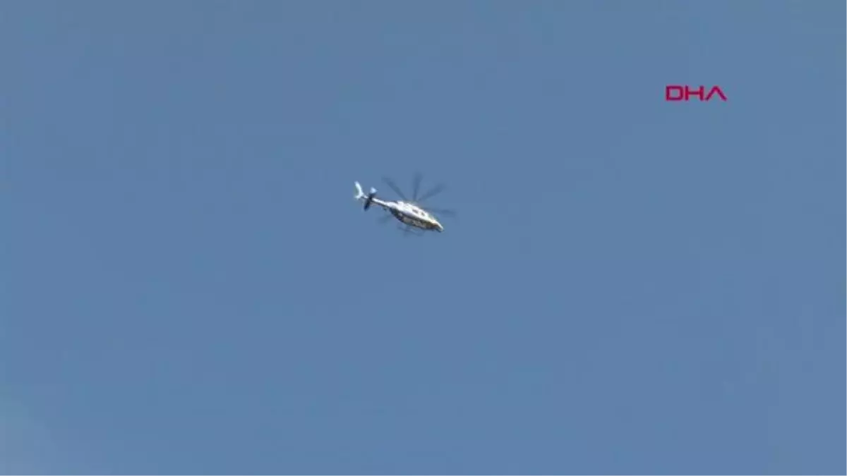 İstanbul'da helikopter destekli denetim yapıldı