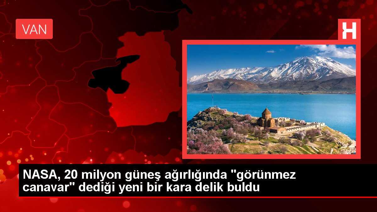 NASA, 20 milyon güneş ağırlığında 'görünmez canavar' dediği yeni bir kara delik buldu