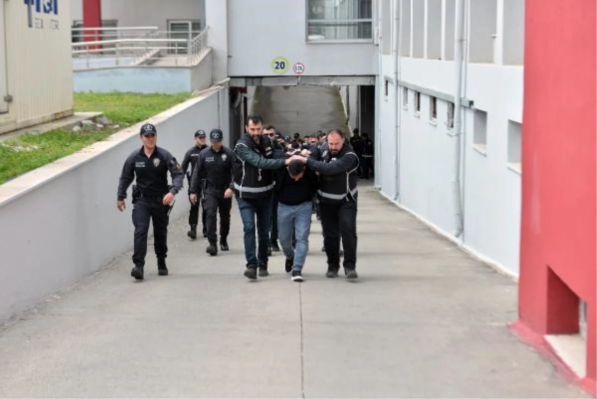 \'Sarılar\' suç örgütü operasyonunda 59 tutuklama
