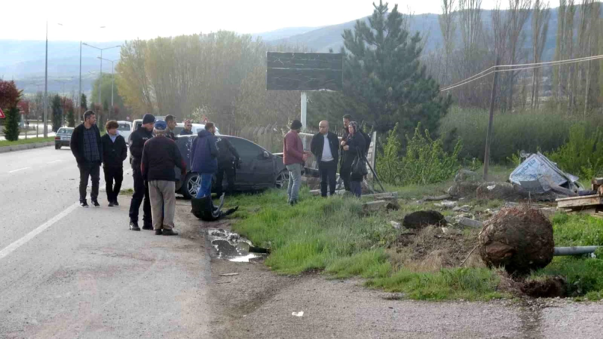 Tokat\'ta trafik kazası: 3 yaralı