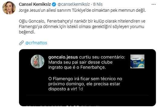 Jorge Jesus'un oğlundan skandal hareket! Fenerbahçelileri çıldırttı