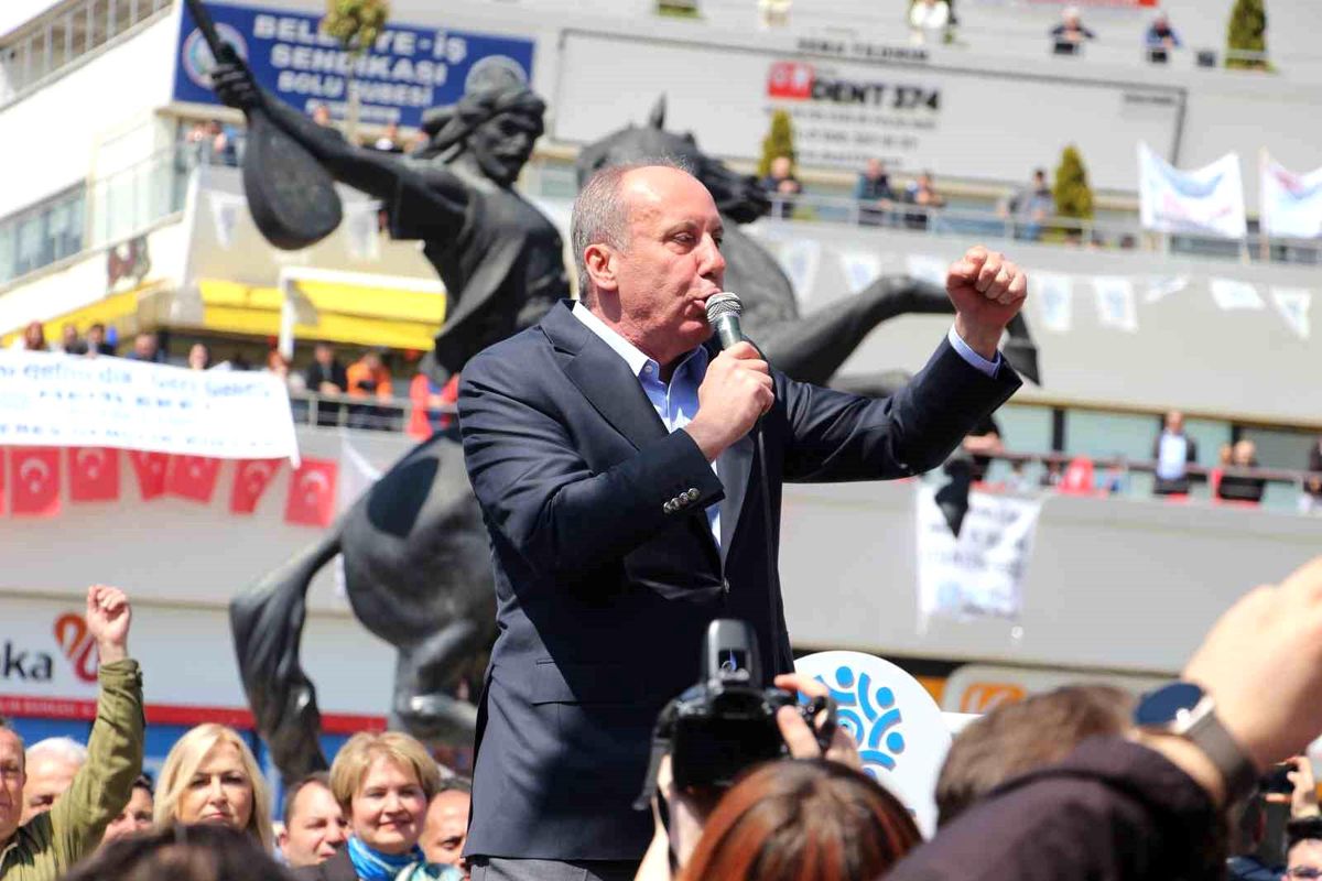 Muharrem İnce, ilk mitinginde CHP\'nin listesini bu sözlerle eleştirdi