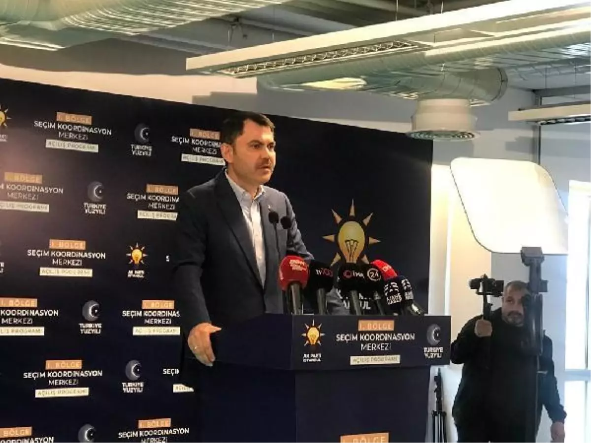 Bakan Kurum: İstanbul\'dan aday olmak bir şereftir
