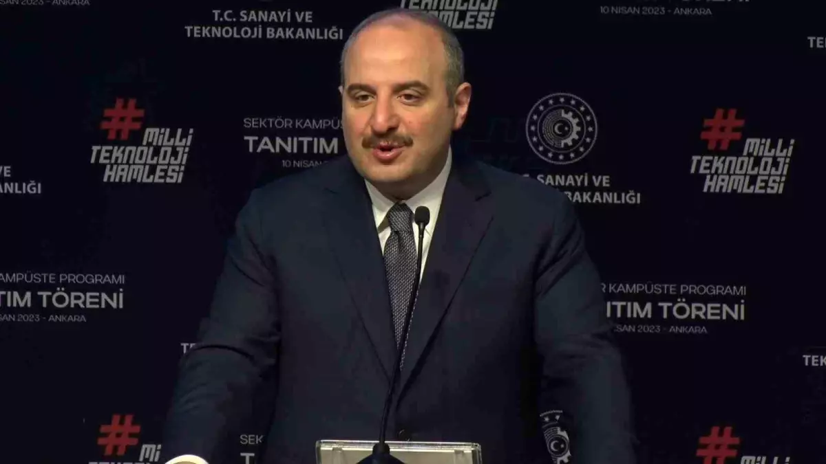 Bakan Varank: "İMECE aynı zamanda Türk Ordusunun uzaydaki gözü olacak"