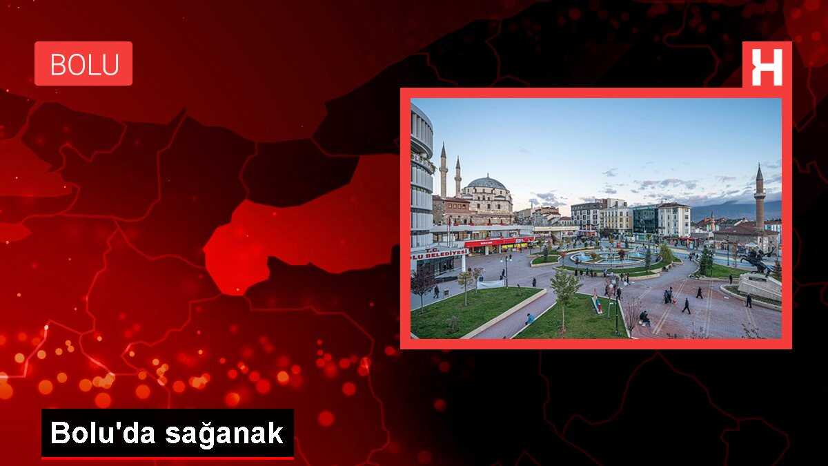 Bolu'da Sağanak Yağış Devam Ediyor