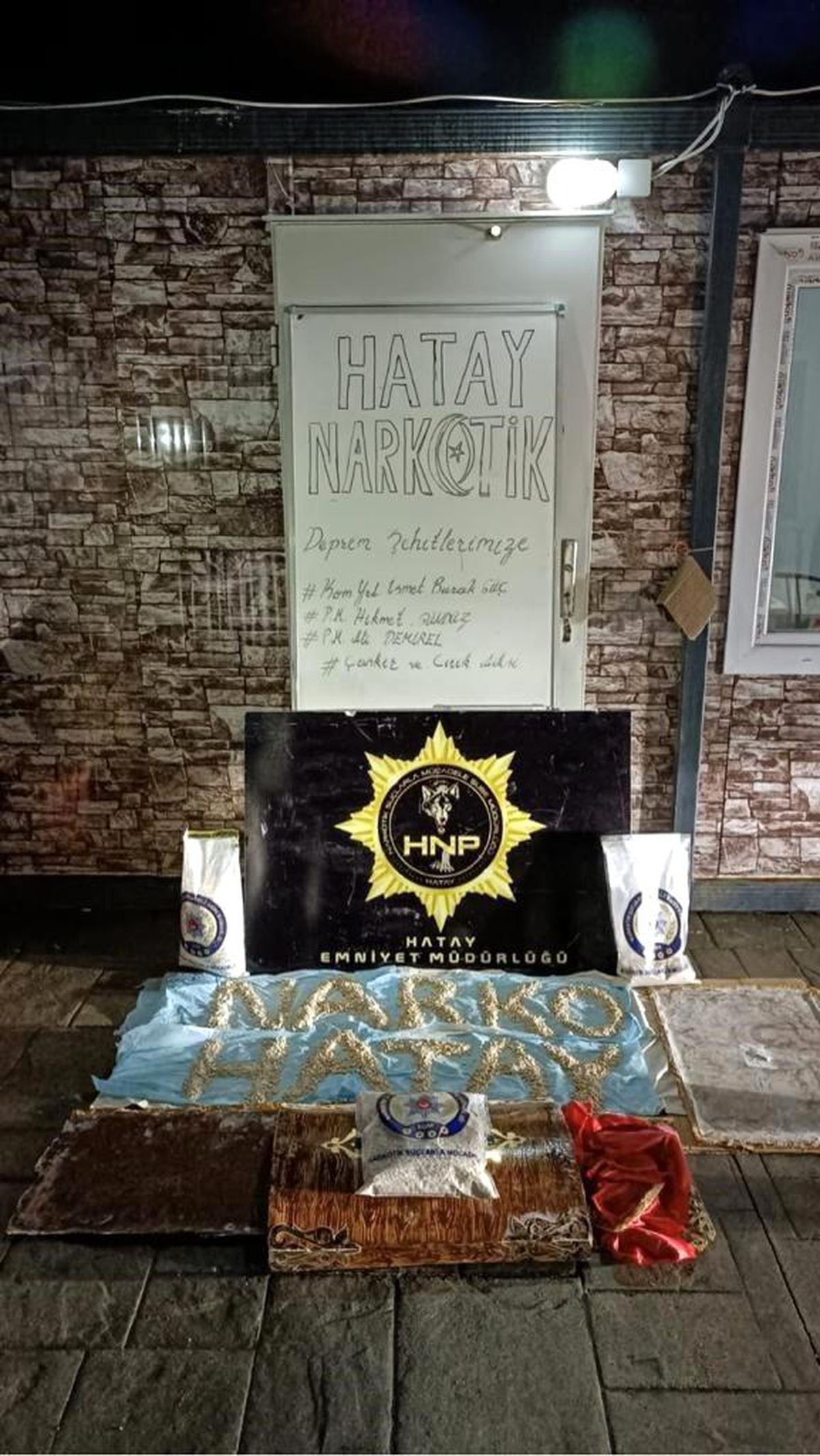 Hatay\'da 71 bin 400 adet uyuşturucu hap ele geçirildi