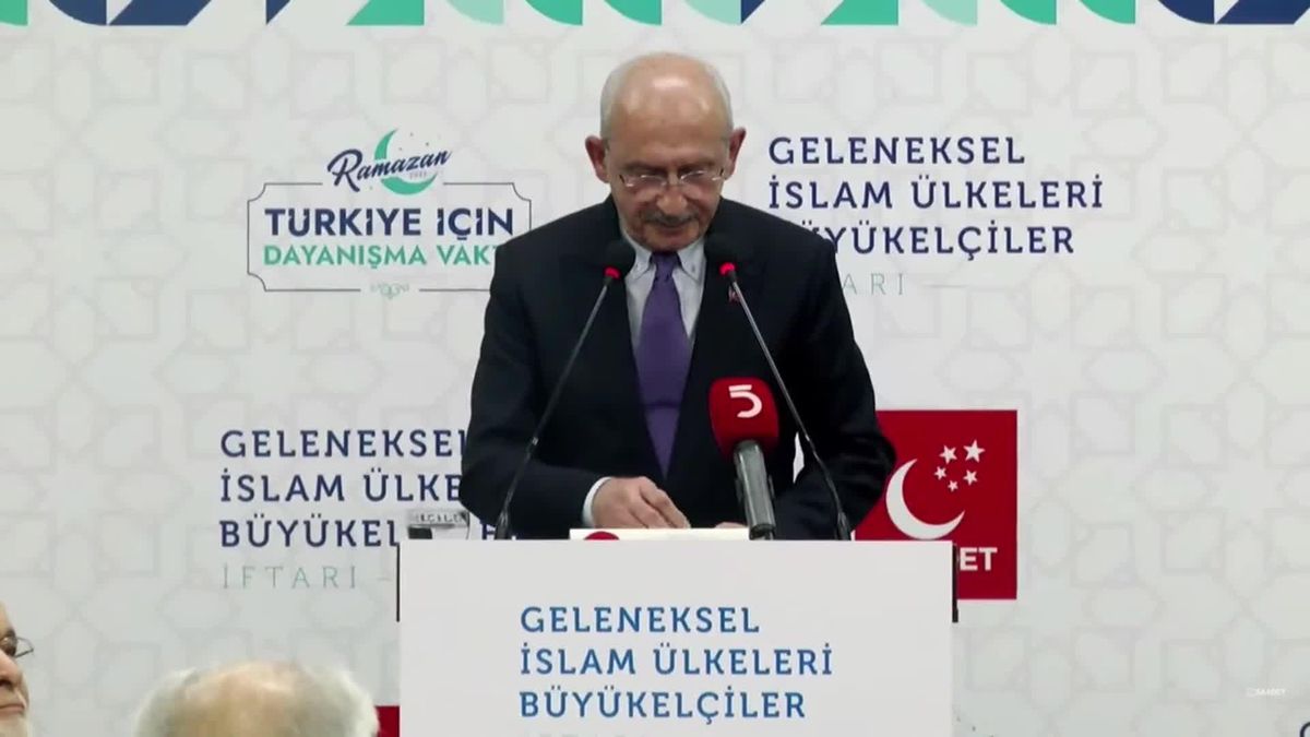 Kılıçdaroğlu İftarında Konuştu