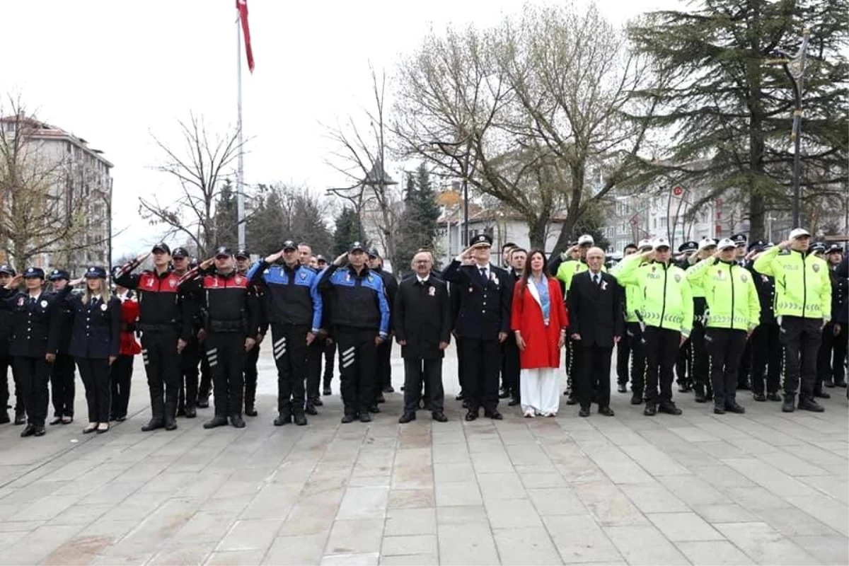 Kütahya\'da Türk Polis Teşkilatı\'nın kuruluş yıl dönümü kutlandı