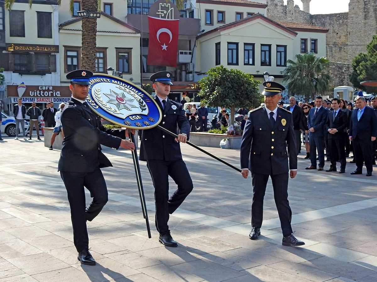 Polis Teşkilatı\'nın 178. kuruluş yıldönümü Çeşme\'de kutlandı