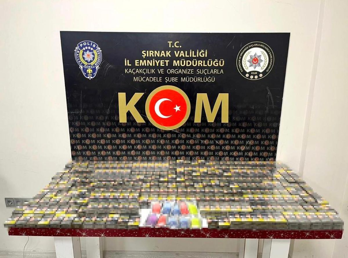 Şırnak'ta asayiş ve kaçakçılık operasyonu: 44 gözaltı
