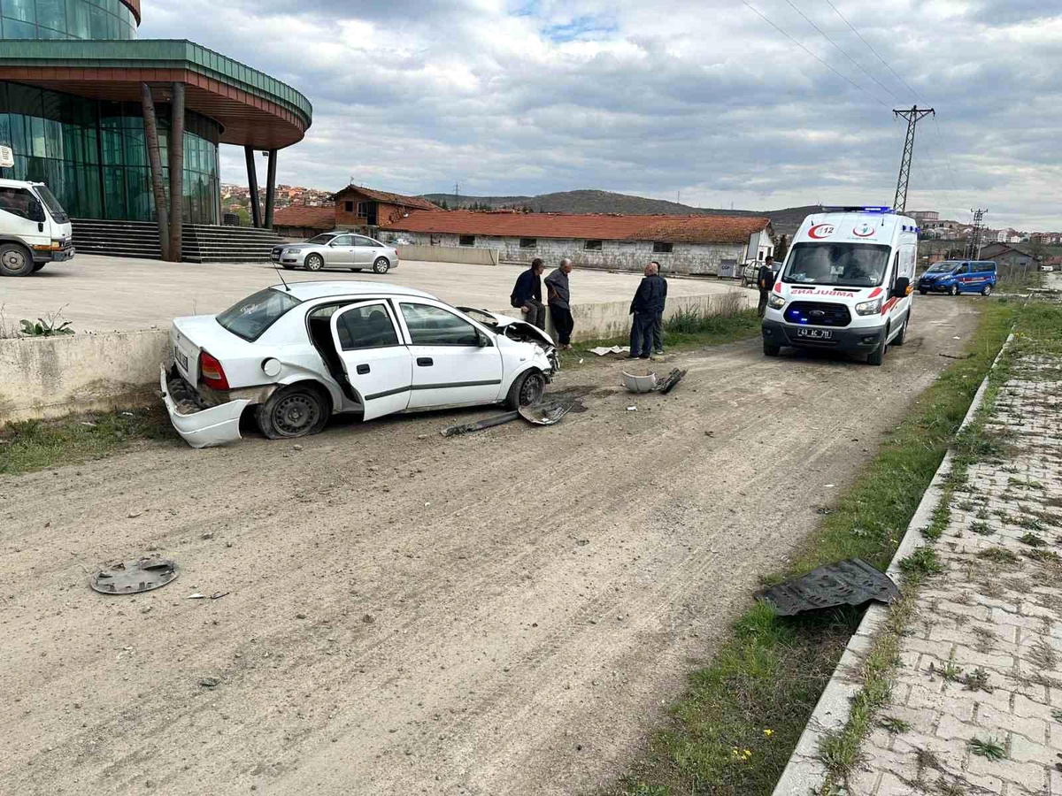 Tavşanlı\'da trafik kazası: 1 yaralı