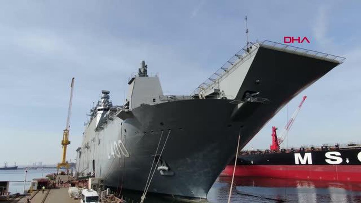 TCG ANADOLU GEMİSİ TESLİM TÖRENİ BUGÜN YAPILACAK