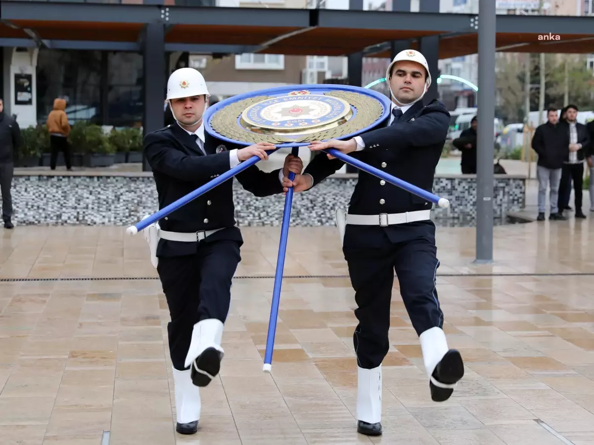Türk Polis Teşkilatı\'nın 178\'inci Yaşı Çerkezköy\'de Kutlandı