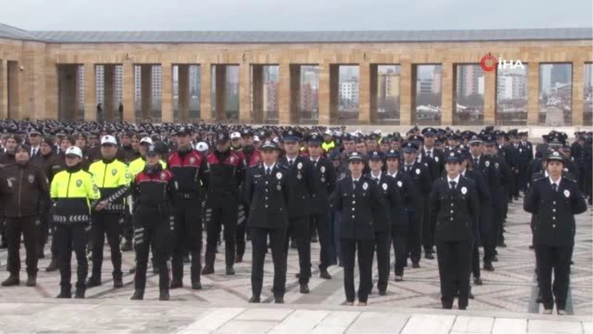 Türk Polis Teşkilatı\'nın 178. kuruluş yıl dönümü dolayısıyla Cebeci Şehitliği\'nde tören düzenlendi