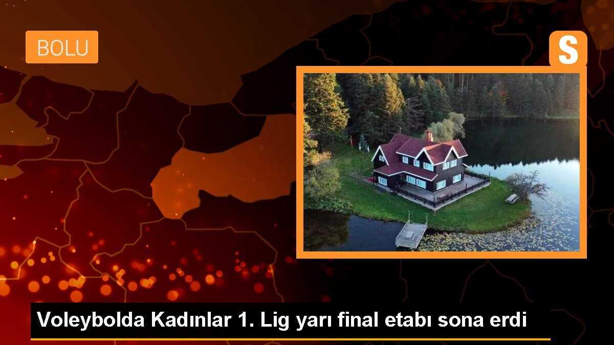 Voleybolda Kadınlar 1. Lig yarı final etabı sona erdi