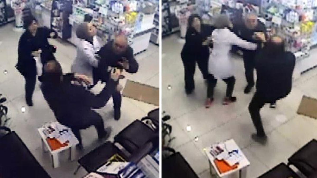 İlacı beğenmeyen hasta, eczacıya saldırdı! Ortalık savaş alanına döndü