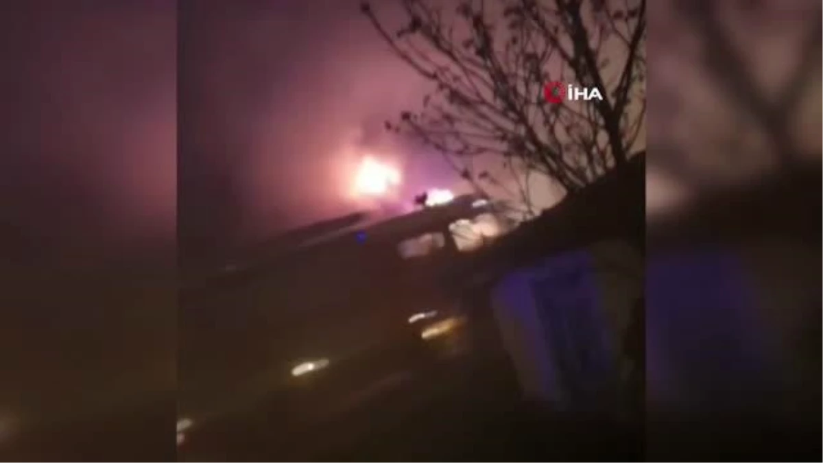 Başkent\'te sahur vaktinde müstakil evde patlama sonrası yangın: 1 yaralı