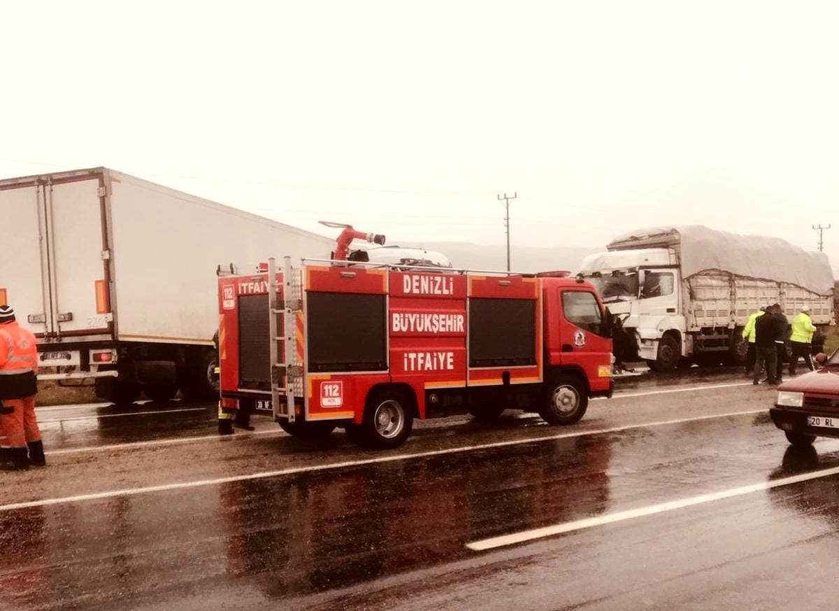 Denizli\'de son 1 haftada 110 trafik kazası meydana geldi