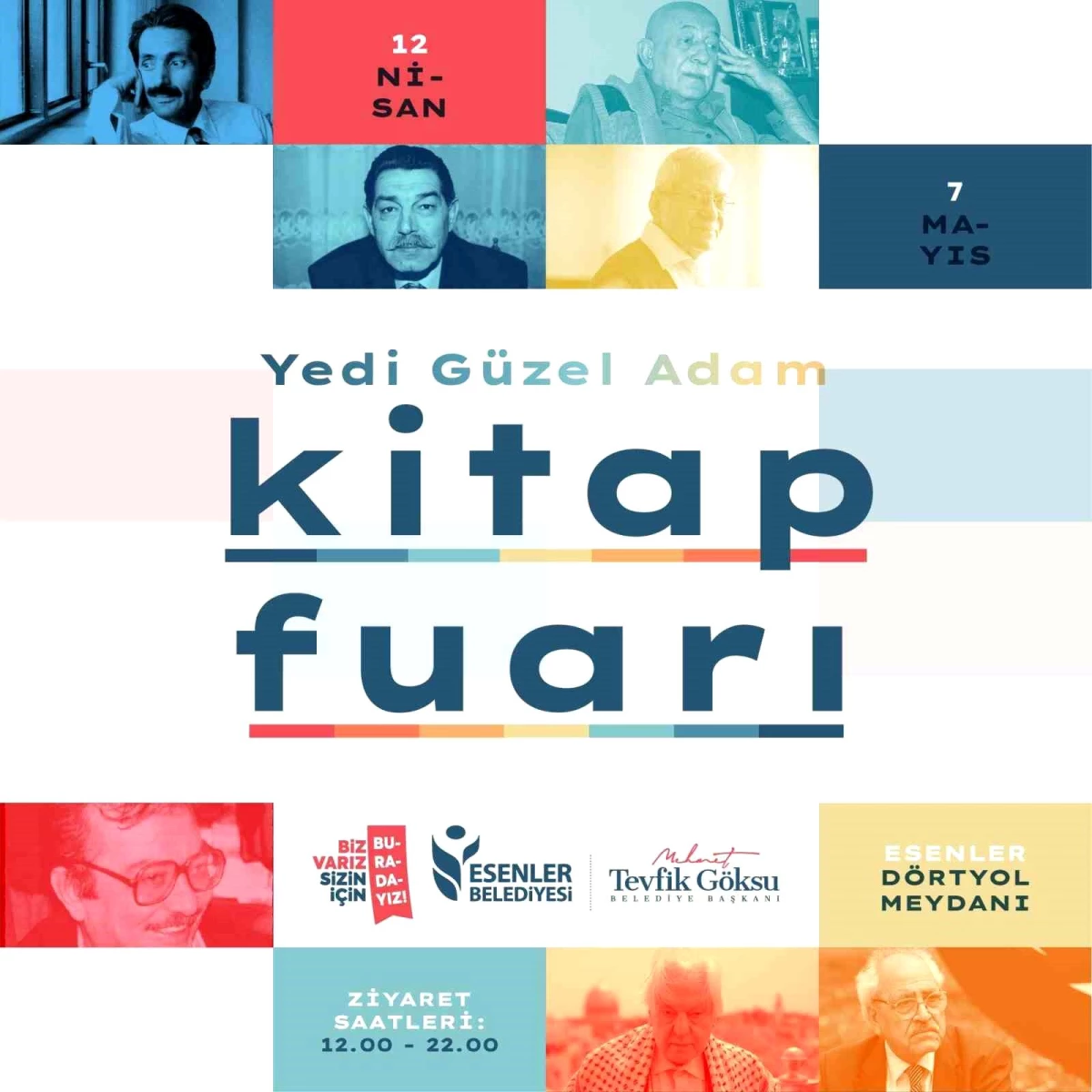 Esenler\'de Yedi Güzel Adam Kitap Fuarı başlıyor