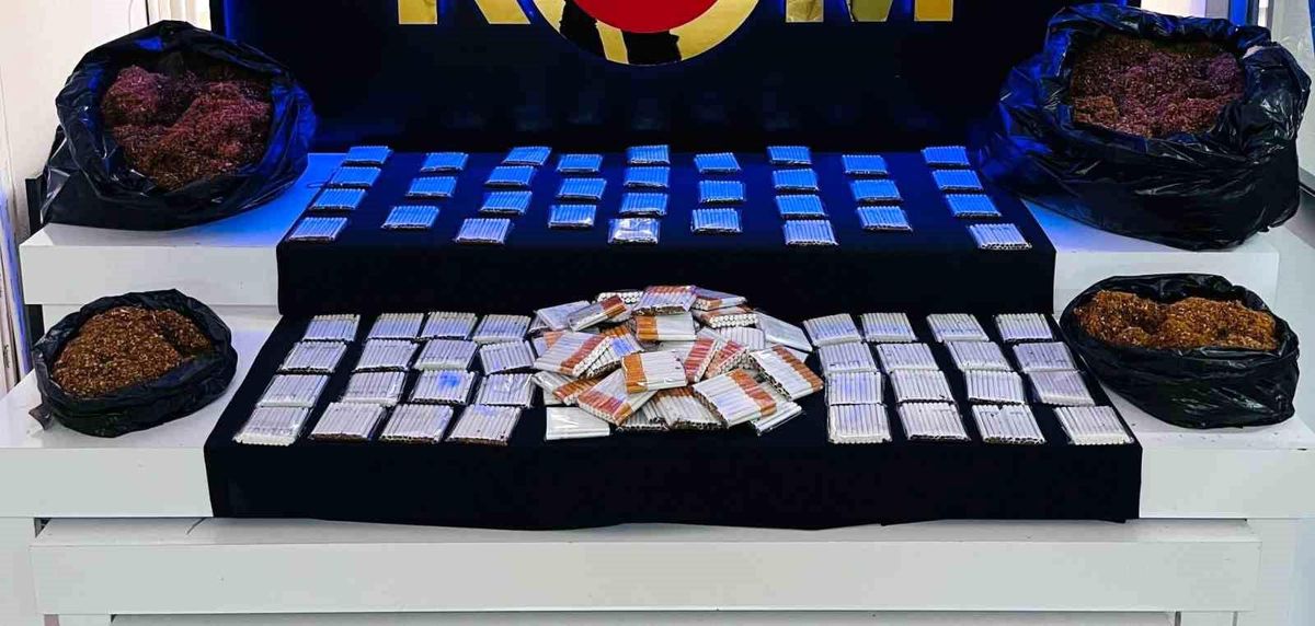 Kaçakçılık operasyonunda çok sayıda malzeme ele geçirildi