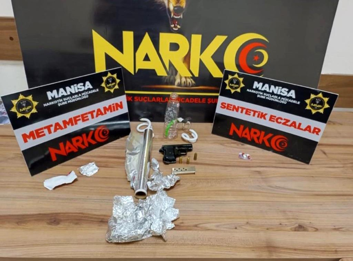 Manisa\'da uyuşturucu operasyonlarında 2 tutuklama