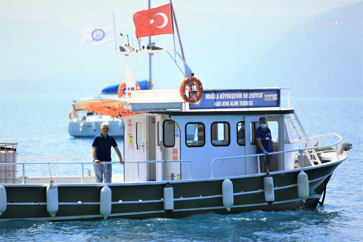 Muğla Büyükşehir, 7 Atık Alım Teknesiyle Yaz Sezonuna Hazırlanıyor