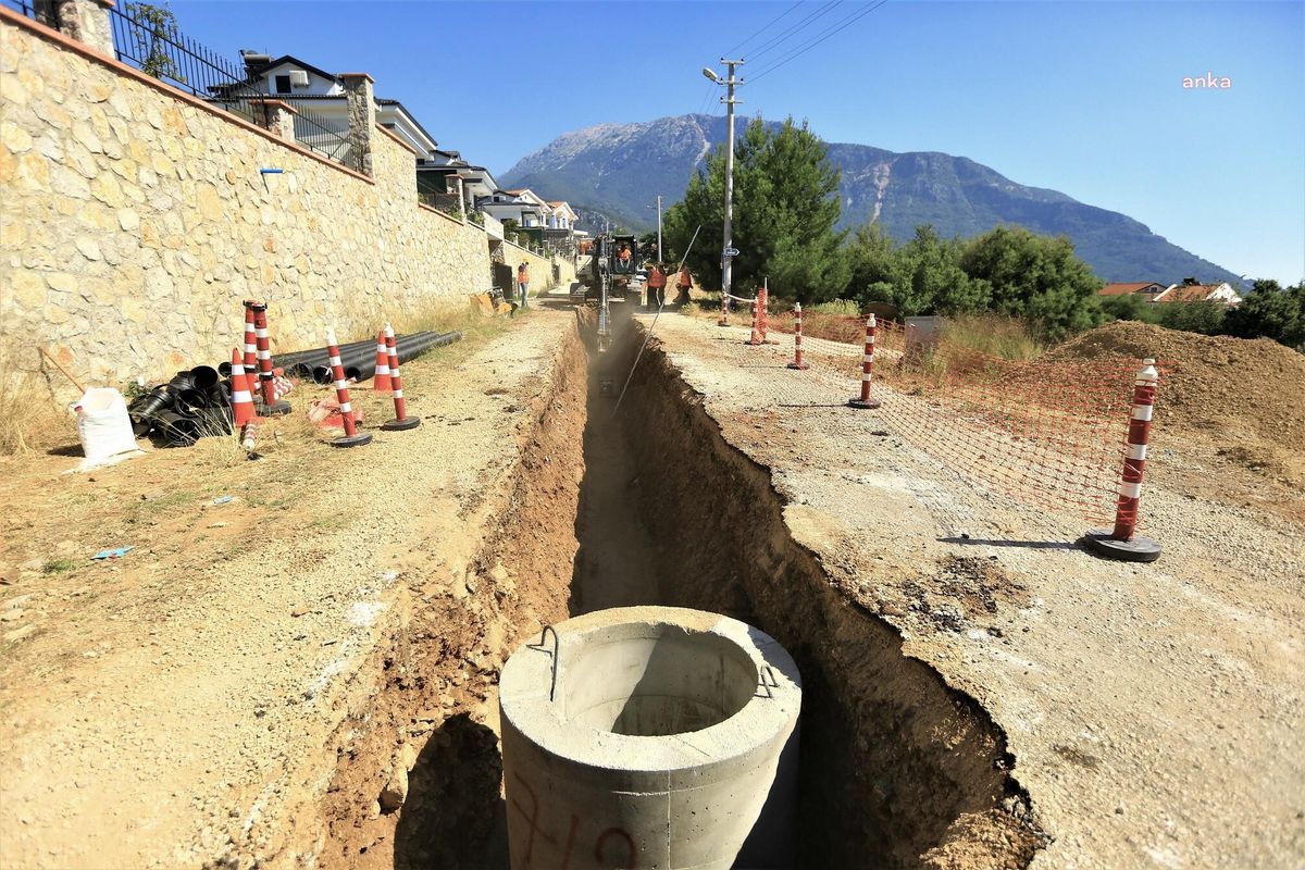Muğla Büyükşehir Belediyesi, Kentte Altyapı Yatırımlarına Devam Ediyor