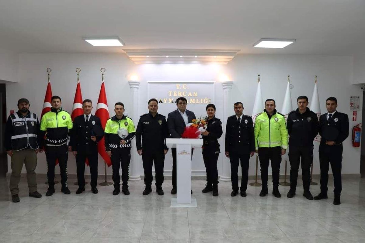Tercan\'da Polis Haftası kutlandı