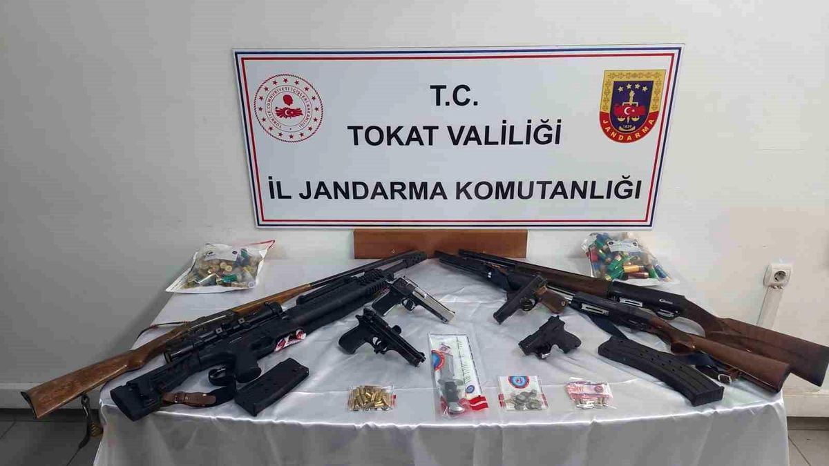 Tokat'ta bir şüpheli hırsızlık şüphesiyle gözaltına alındı