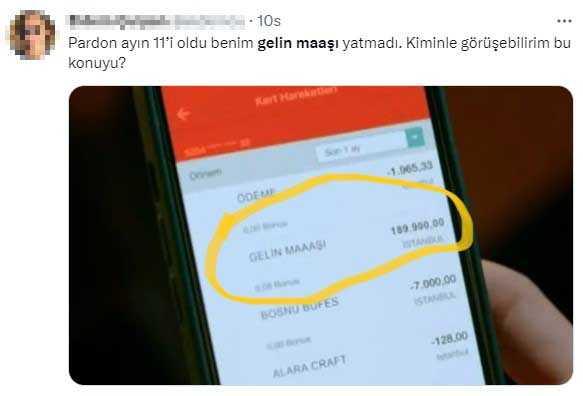 Aile dizisindeki 'Gelin maaşı' alay konusu oldu! Paylaşımlar peş peşe geldi