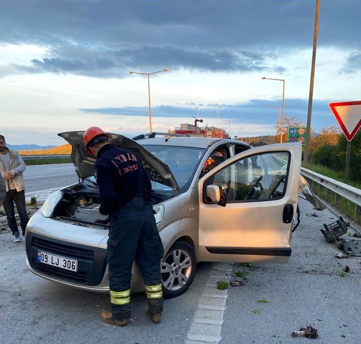 Aydın\'da trafik kazası: 2 yaralı
