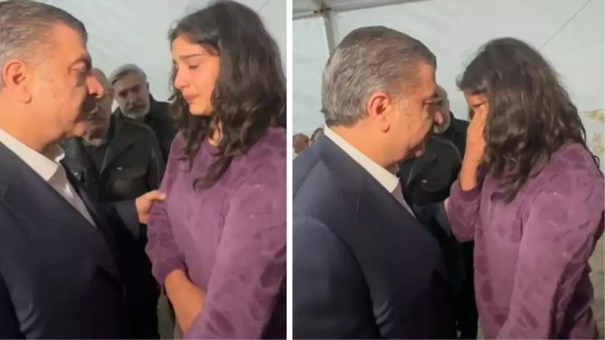 Bakan Koca "Bir isteğin var mı?" diye sordu, kız çocuğunun cevabı kahretti