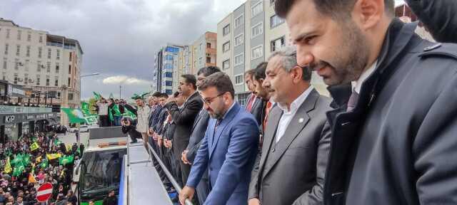 Batman'dan AK Parti adaylarına görkemli karşılama