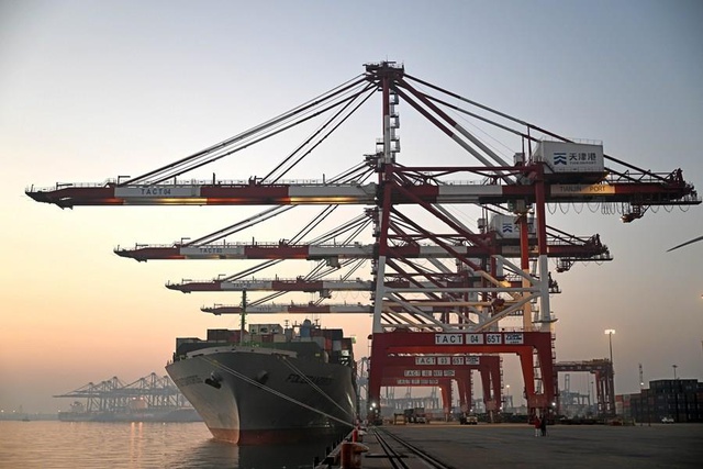 Çin'in Tianjin Limanı'nda Konteyner Hacmi İlk Çeyrekte Yüzde 9,09 Arttı