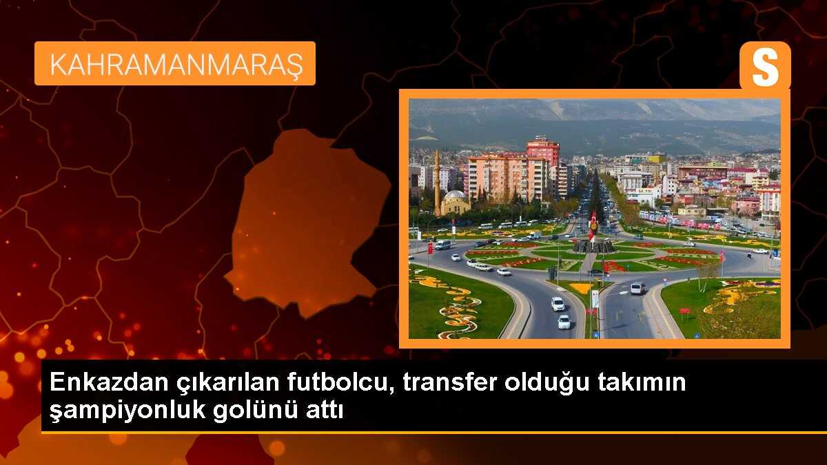 Enkazdan çıkarılan futbolcu, transfer olduğu takımın şampiyonluk golünü attı