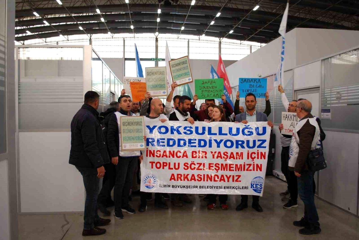 İzmir Büyükşehir\'de iş bırakma kararı