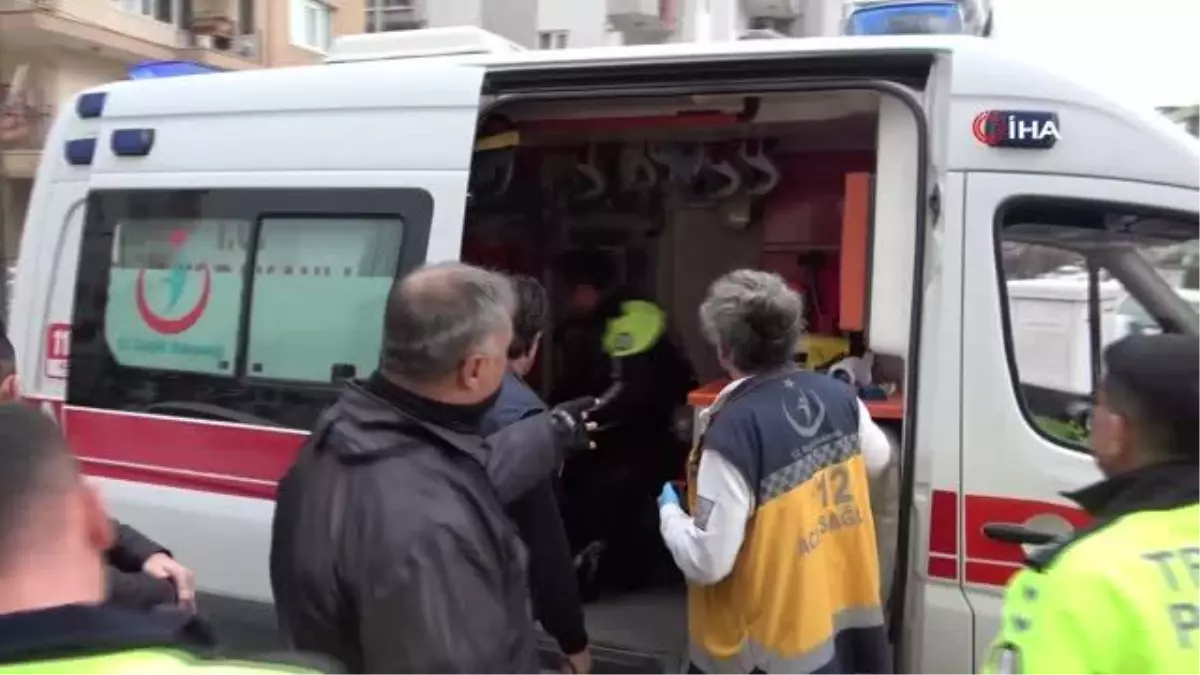 Köşeye sıkışan trafik magandası, silah gösterdiği polise çarparak kaçtı