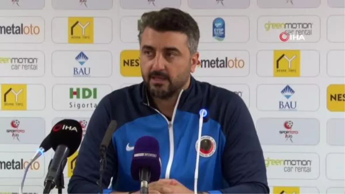 Sinan Kaloğlu: "Bu ligden düşmeyeceğiz"