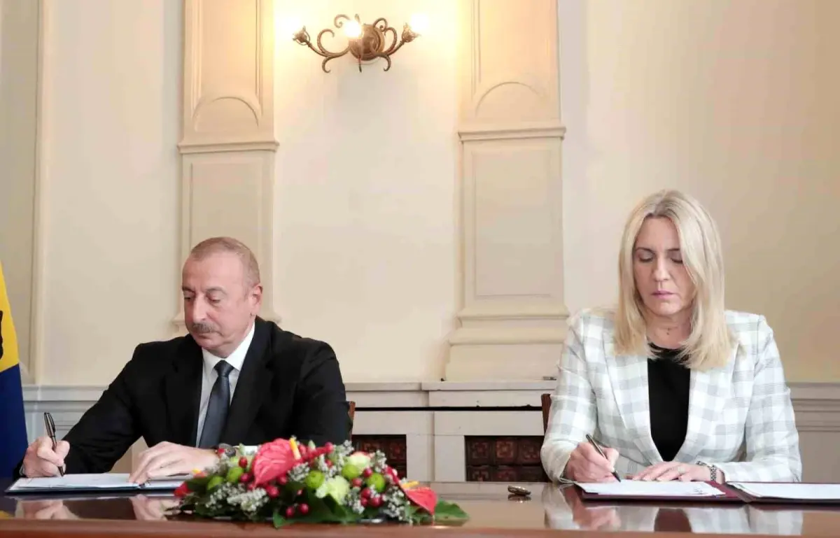 Aliyev: "Bosna Hersek ile ortak ekonomi komisyonu kuracağız"