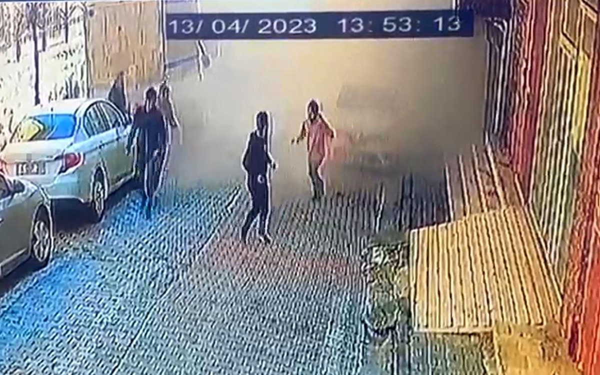 Güngören\'de çöken binanın yeni görüntüsü ortaya çıktı