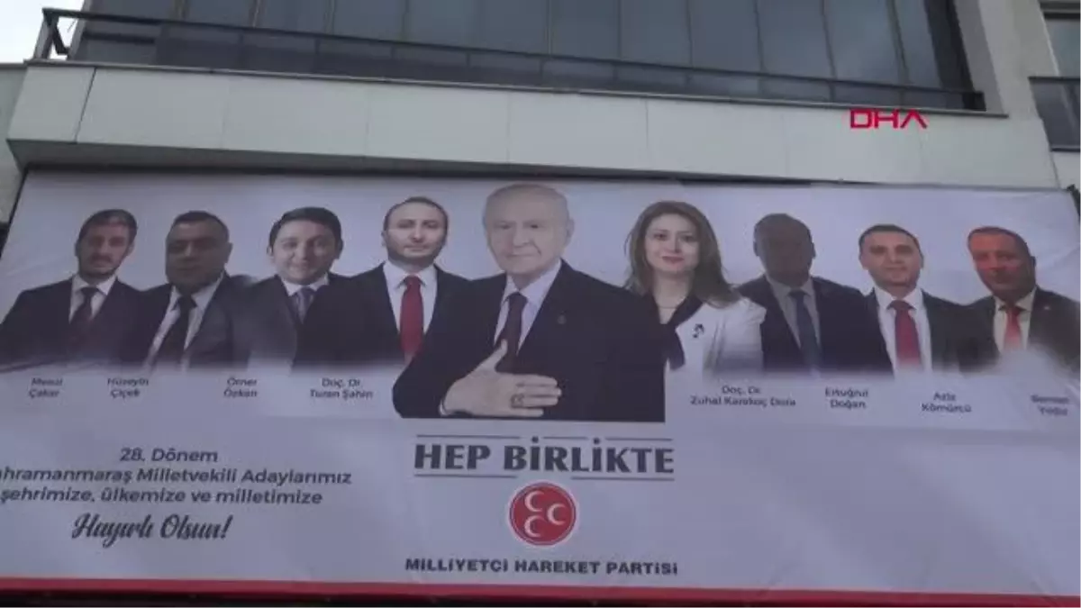 KAHRAMANMARAŞ-MHP\'NİN KAHRAMANMARAŞ\'TAKİ ADAY TANITIMINDA İYİ PARTİLİLERE \'KAPIMIZ AÇIK\' ÇAĞRISI