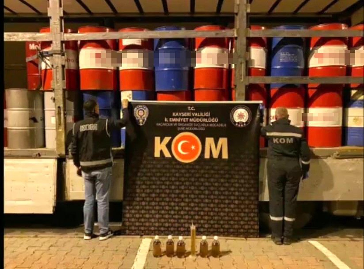 Kayseri\'de kaçakçılık operasyonunda 15 şüpheli yakalandı