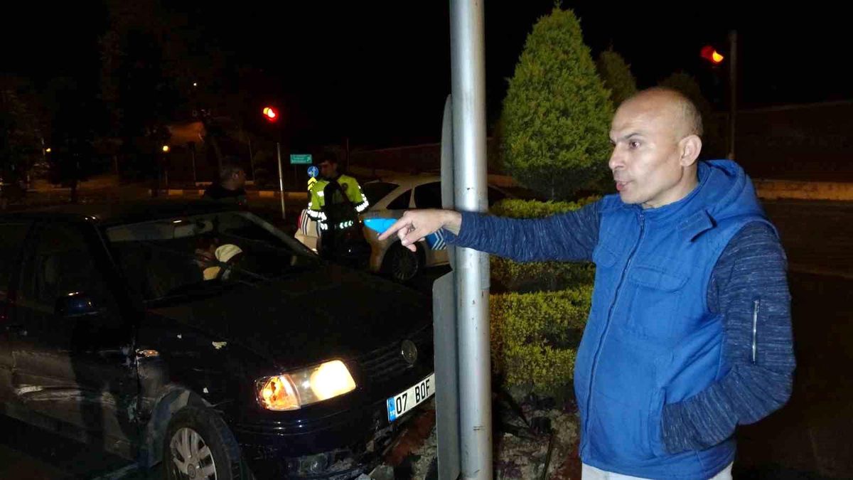 Kaza sonrası plakasını olay yerinde düşürüp kaçan sürücü polise gidip \'Korktum\' dedi