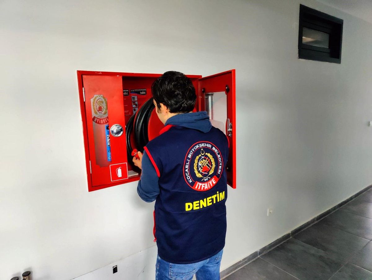 Kocaeli Şehir Hastanesi\'nde yangın denetimi