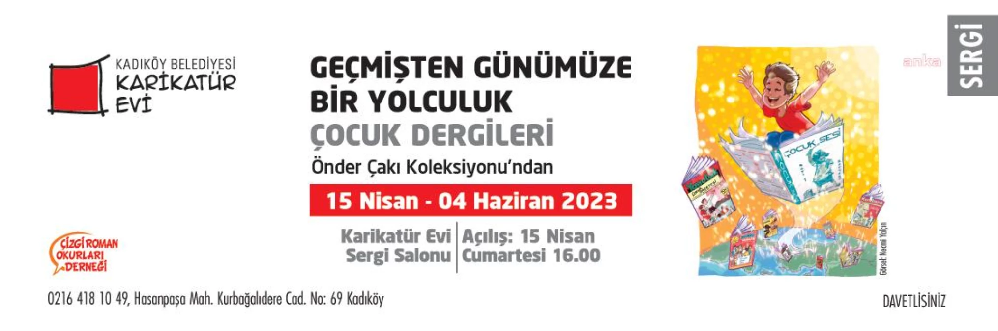 Türkiye\'nin İlk ve En Kapsamlı Çocuk Dergileri Sergisi Kadıköy\'de
