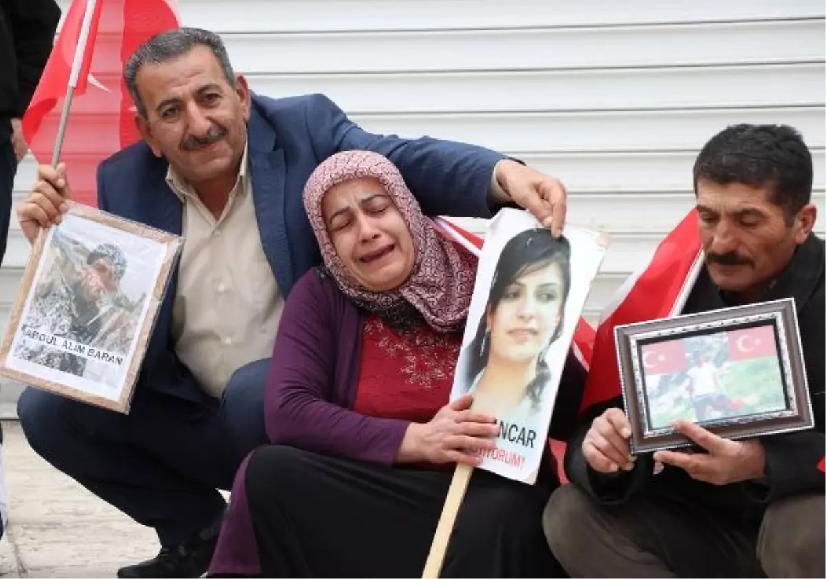 Van\'da dağa kaçırılan çocuklar için eylem 56. haftada da devam etti